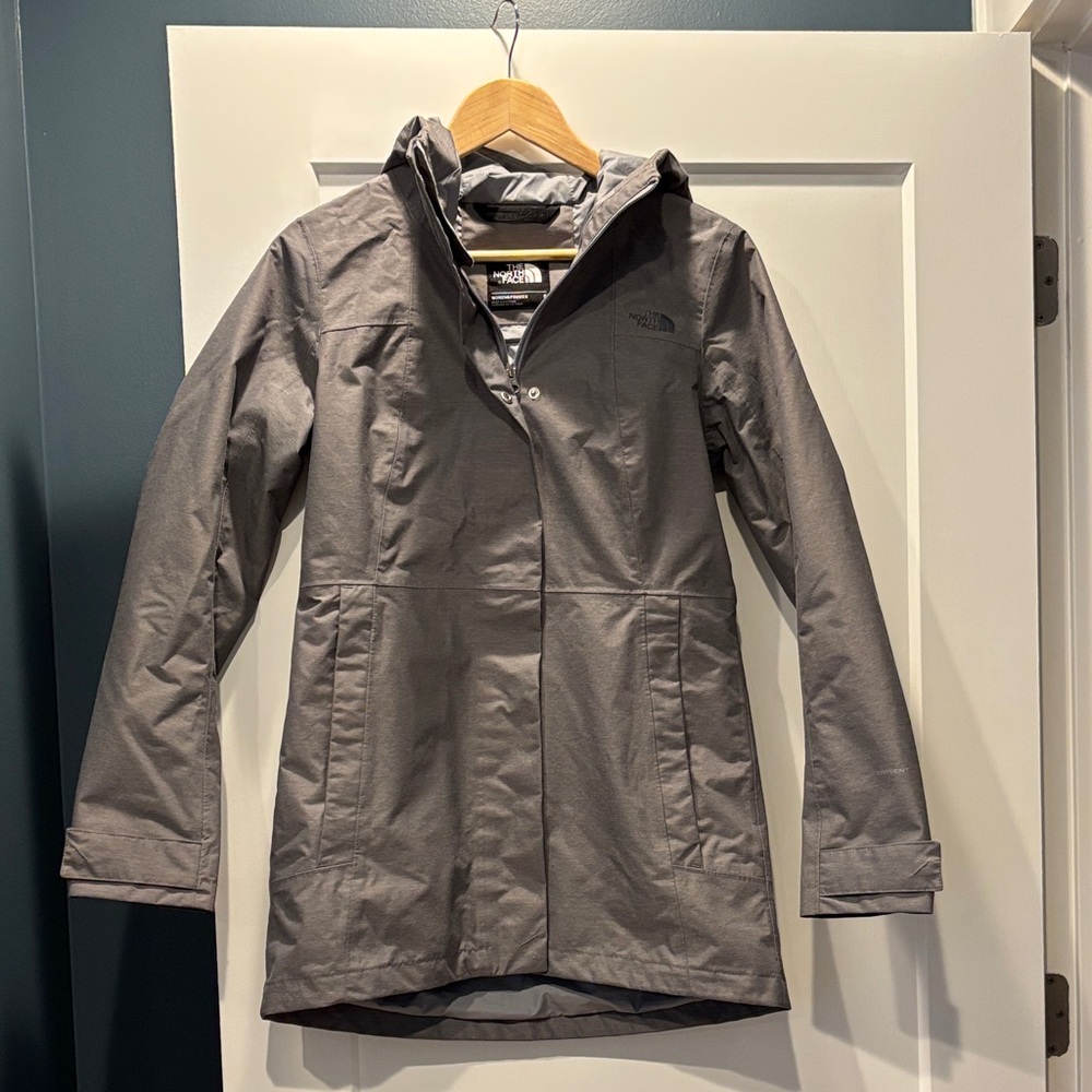 The North Face Women's Charcoal Rain Jacket